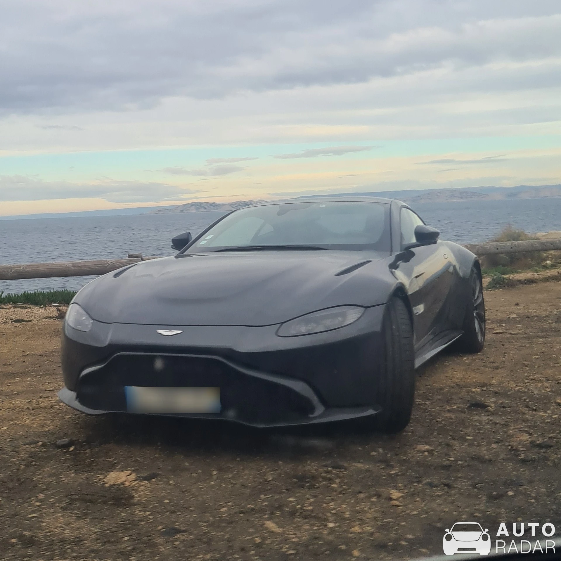 Aston Martin V8 Vantage S spotted in Marseille, France