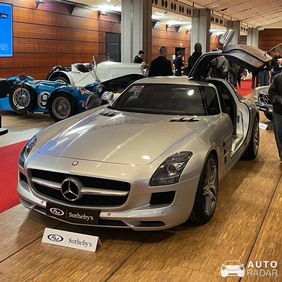 Mercedes-Benz SLS AMG spotted in Paris, France