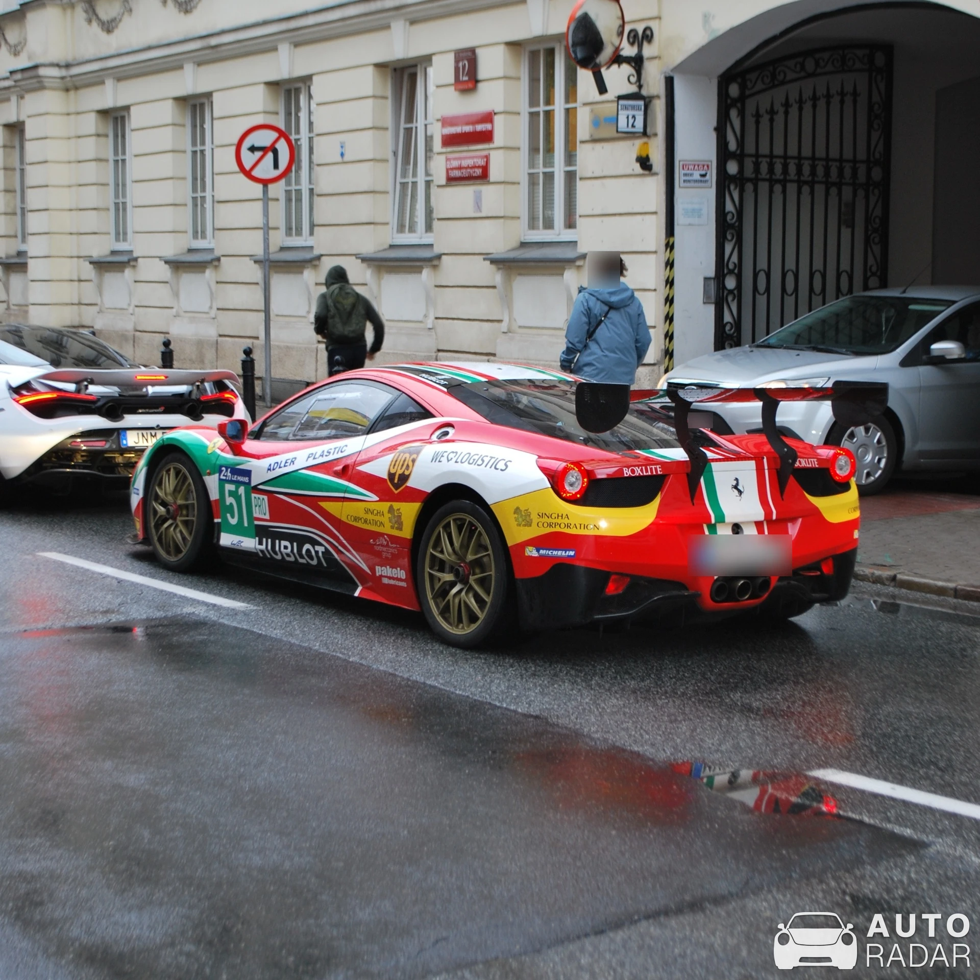 Ferrari 458 Challenge EVO spotted in Warszawa, Poland