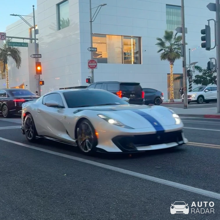 Ferrari 812 Competizione spotted in Beverly Hills, United States