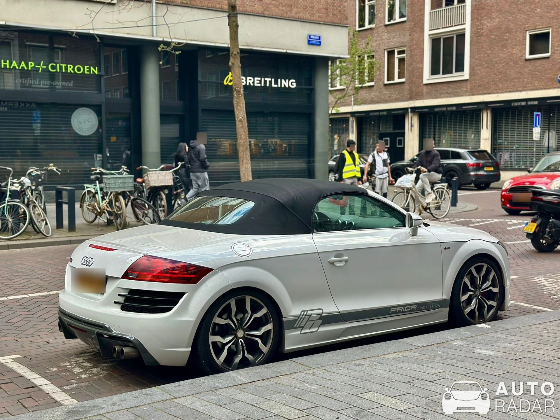 Audi TT Prior Design  spotted in Rotterdam