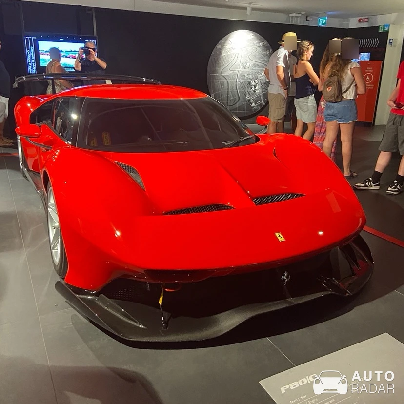 Ferrari P80/C spotted in Maranello
