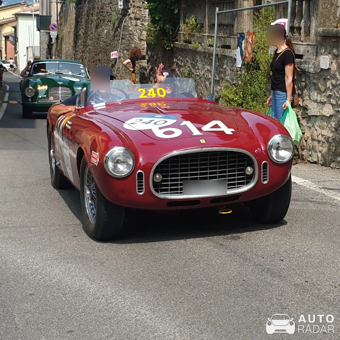 Ferrari 212 Touring Barchetta spotted in Adro