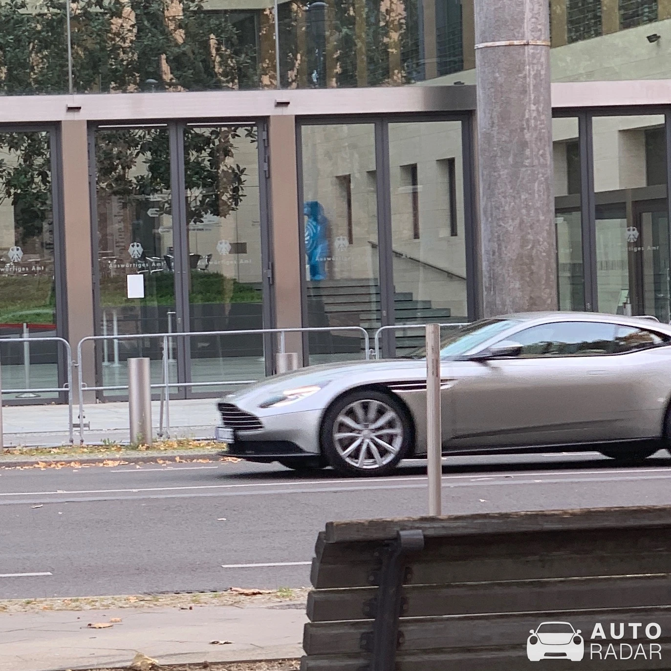 Aston Martin DB11 spotted in Berlin, Německo