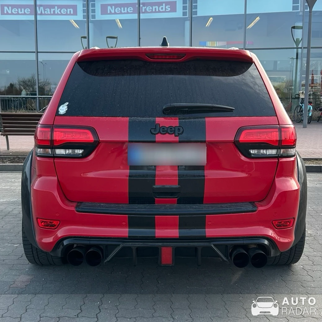 Jeep Grand Cherokee SRT 2017 spotted in Lambrechtshagen