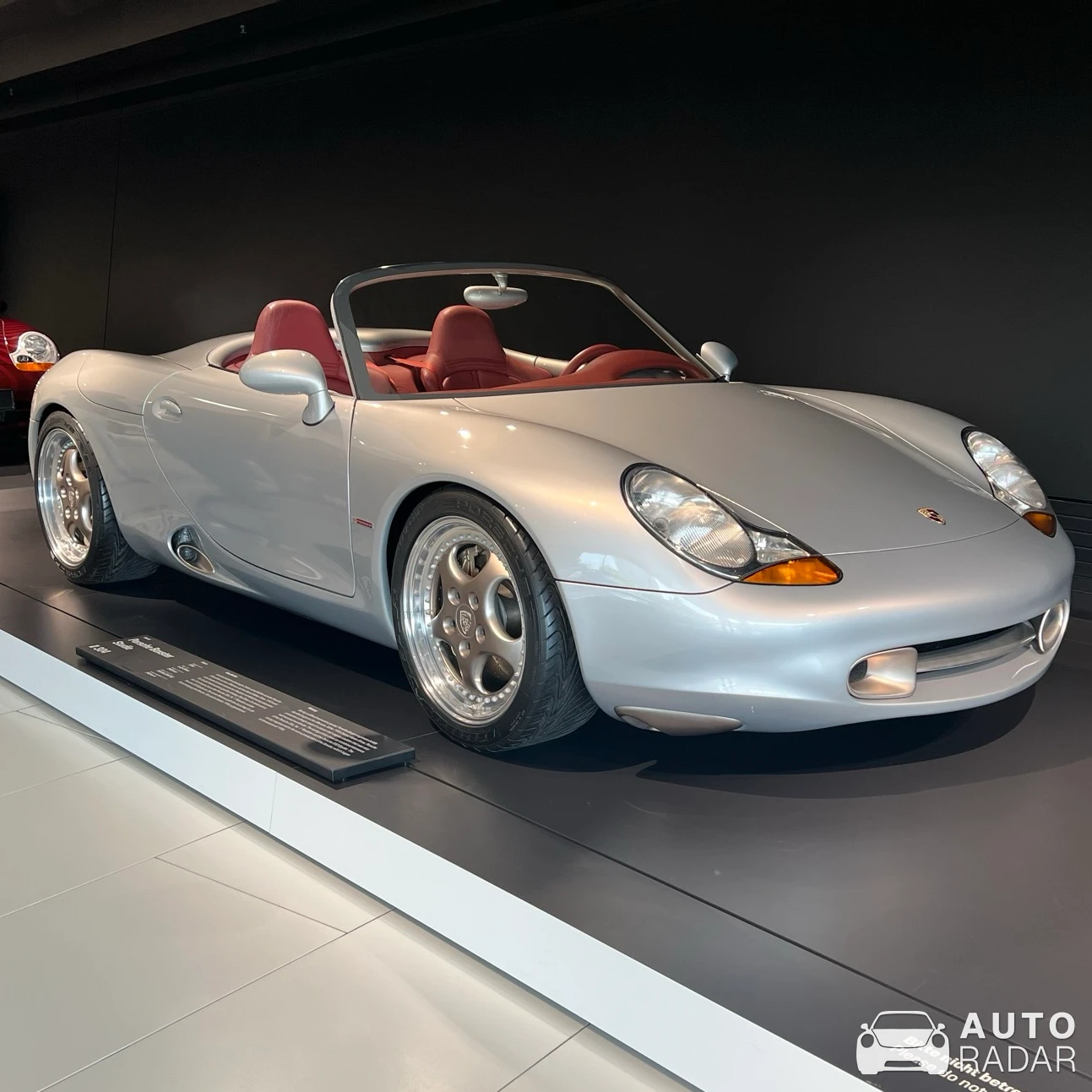 Porsche Boxter Studie spotted in Stuttgart