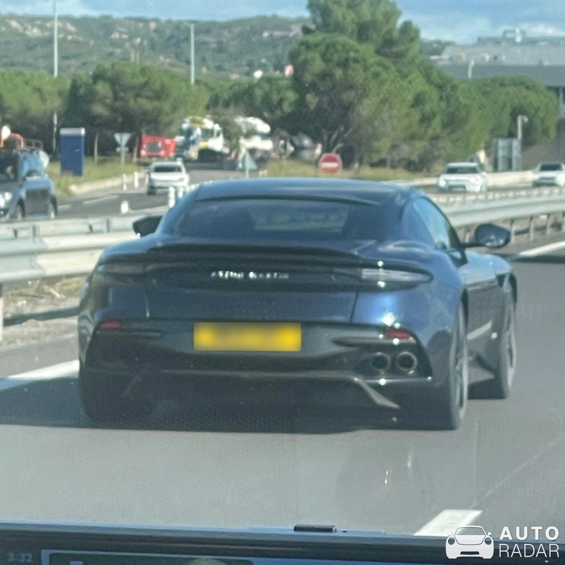 Aston Martin DBS Superleggera spotted in Lançon-Provence, France