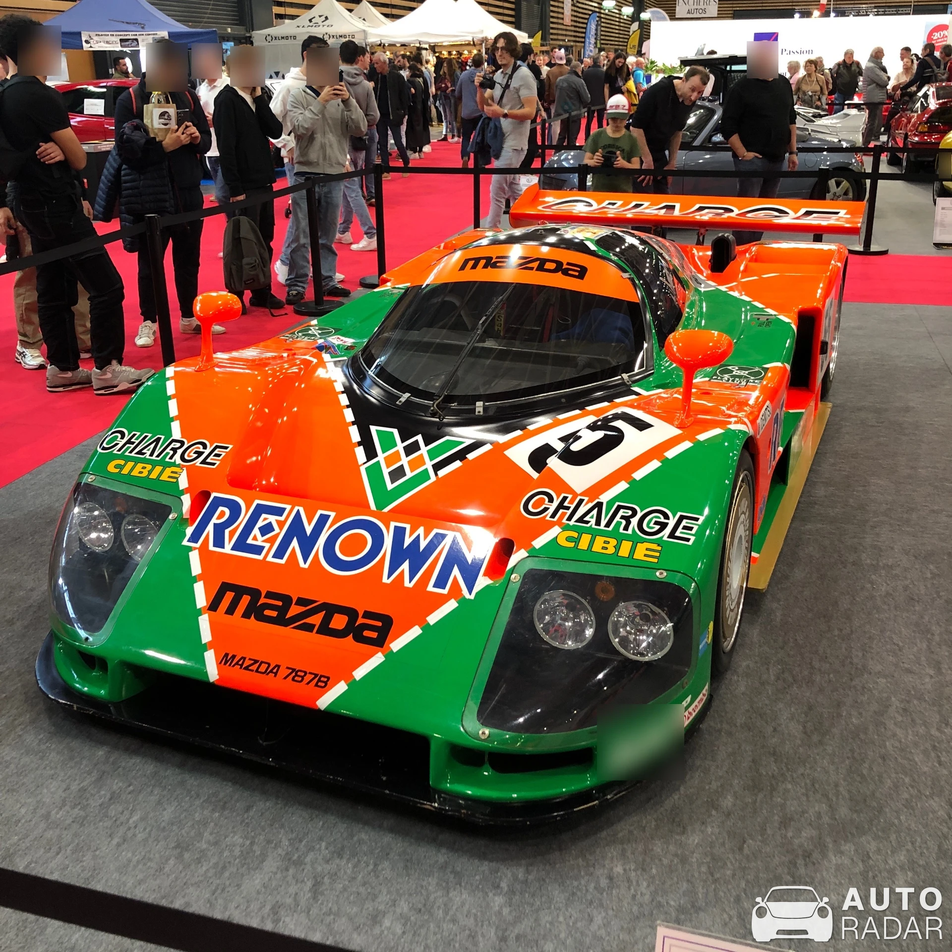 Mazda 787B spotted in Chassieu, France