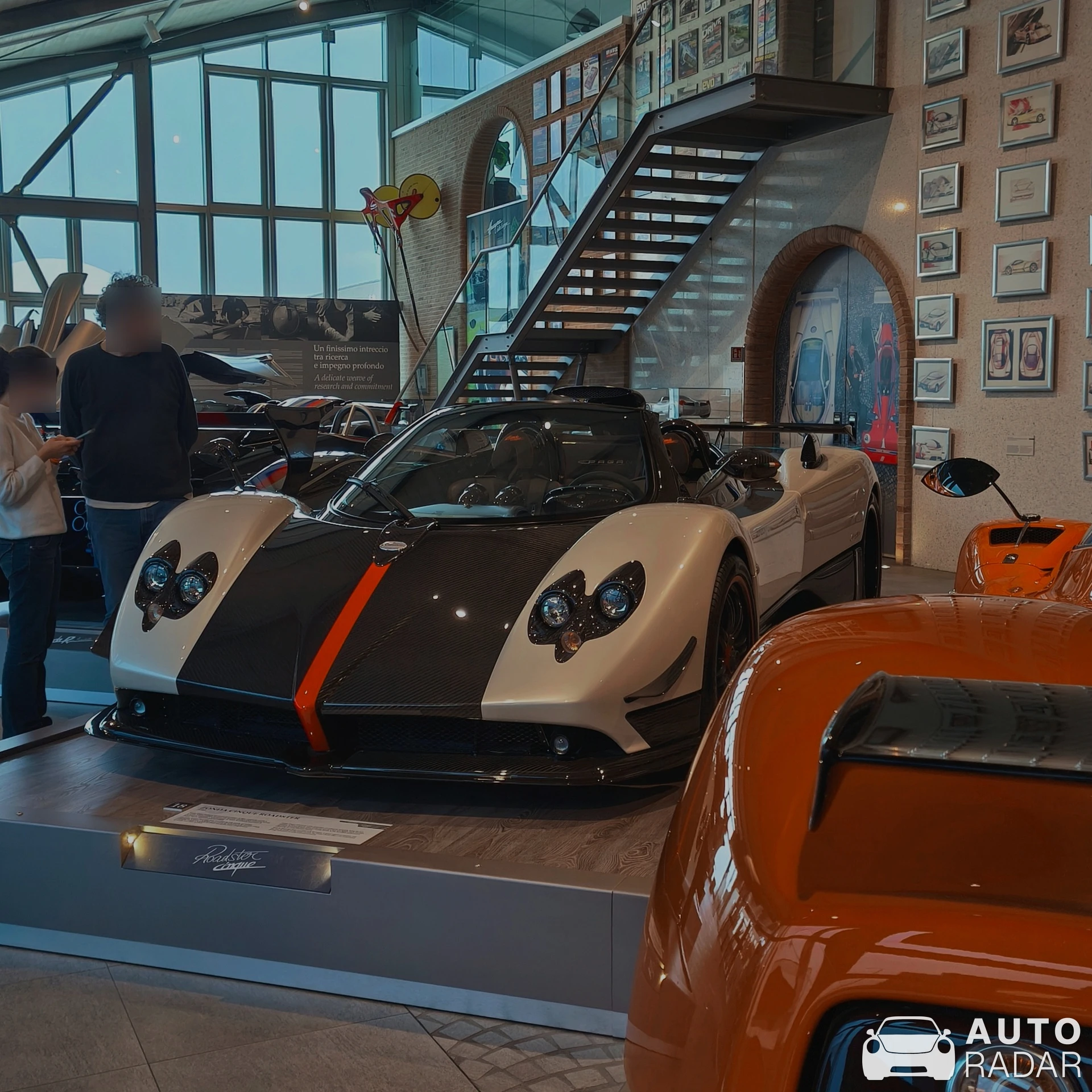 Pagani Zonda Cinque Roadster spotted in San Cesario sul Panaro