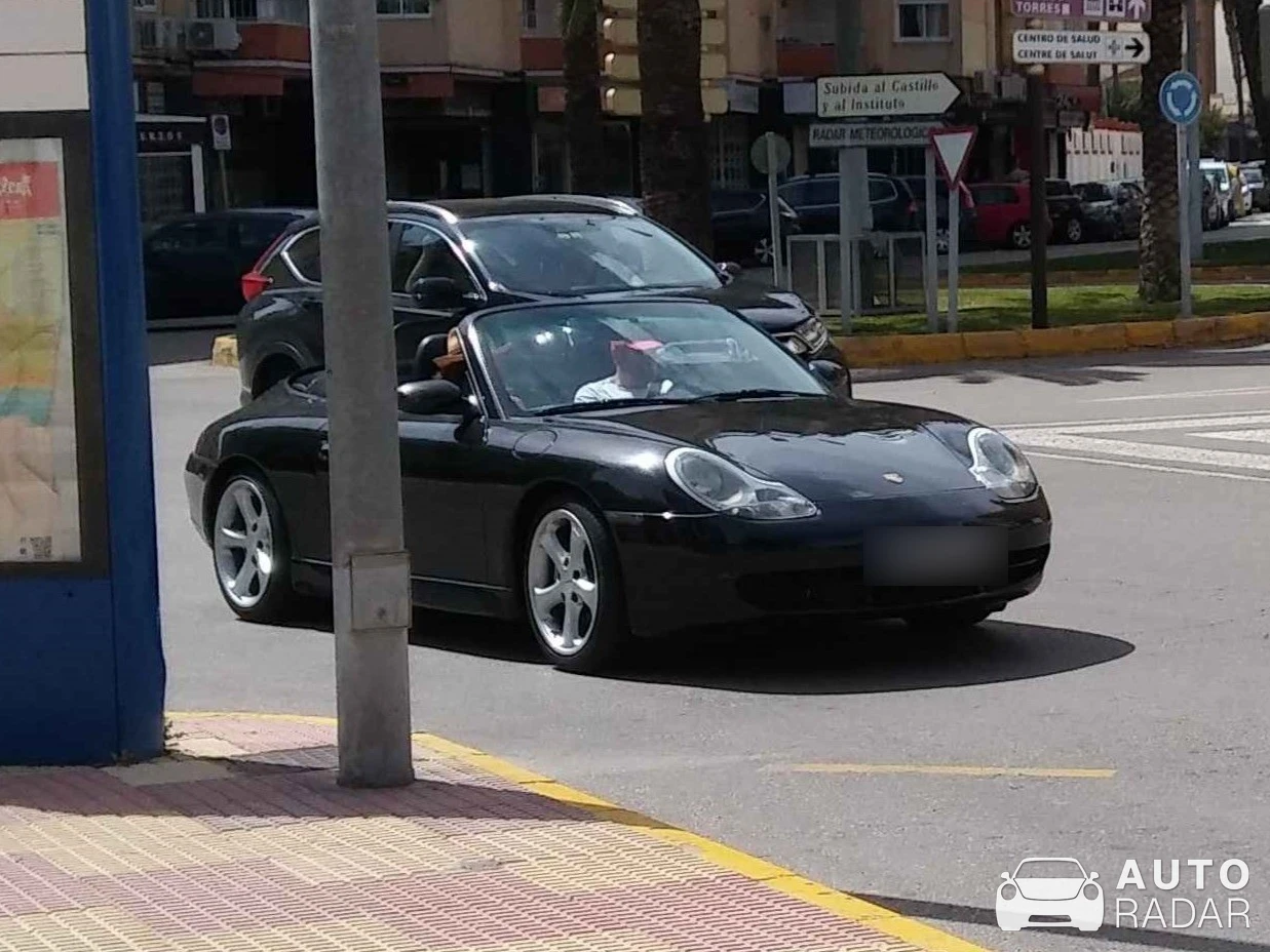 Porsche 996 Carrera Cabriolet spotted in Cullera, Spain