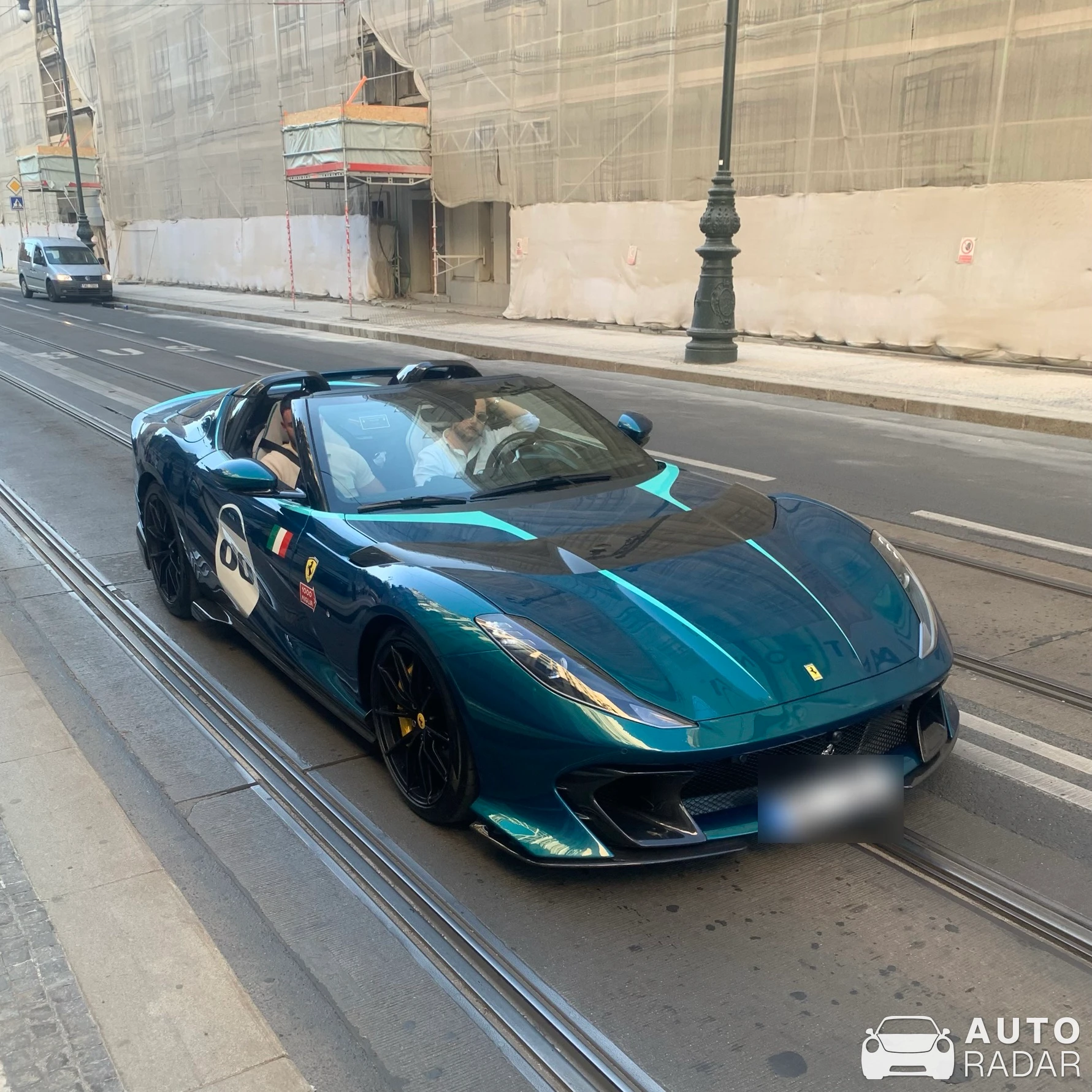 Ferrari 812 Competizione A Cavalcade 10th Anniversary Edition spotted