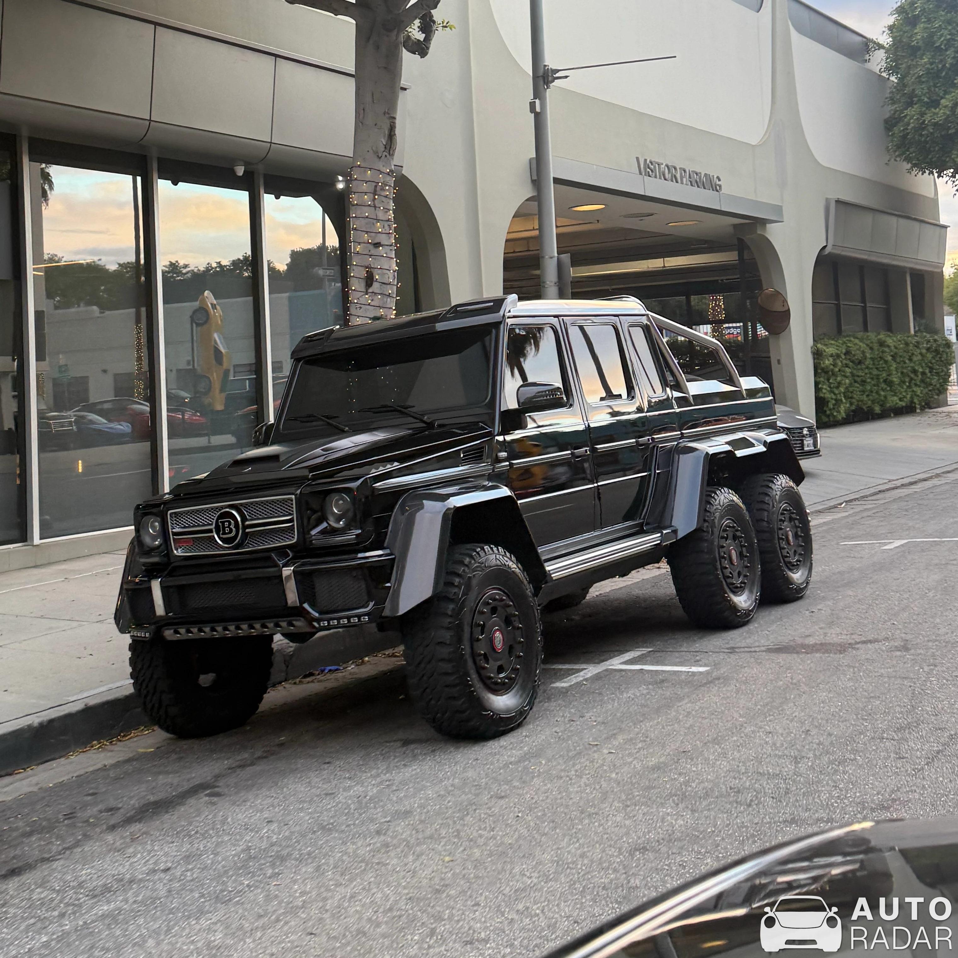 Mercedes-Benz G 63 AMG 6x6 Brabus spotted in Beverly Hills