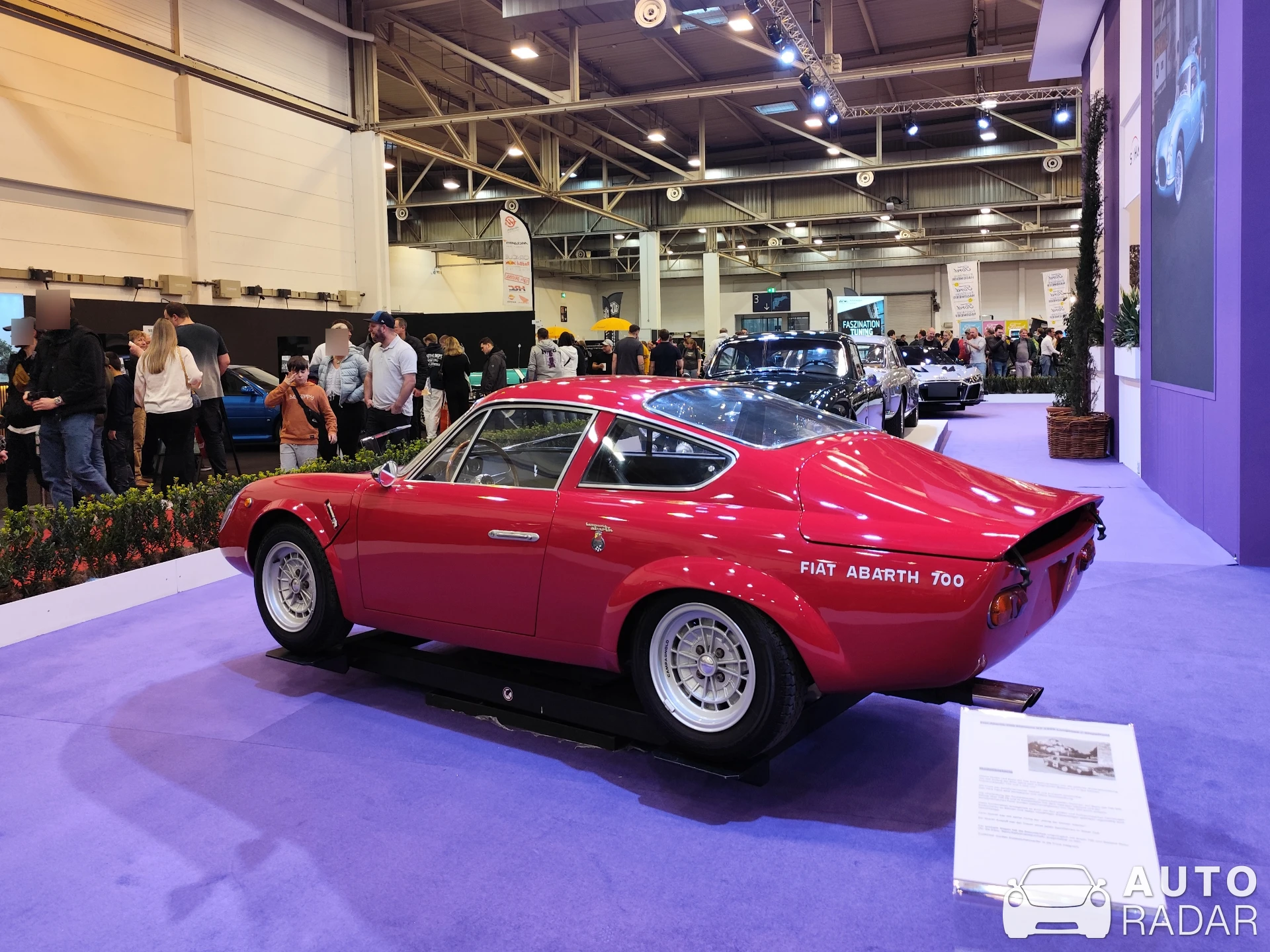 Fiat Abarth Sport 2000 spotted in Essen