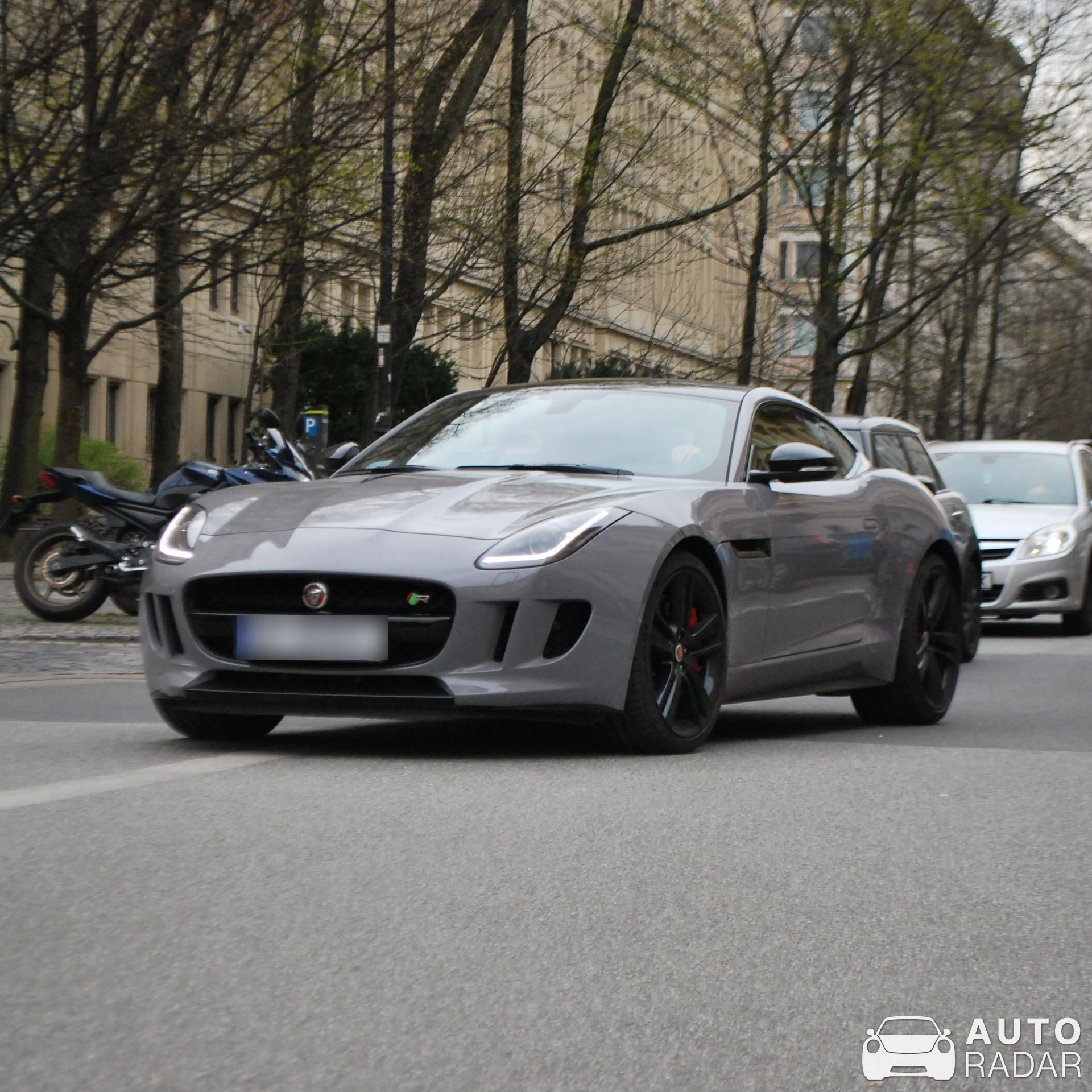 Jaguar F-Type R Coupé spotted in Warszawa, Poland