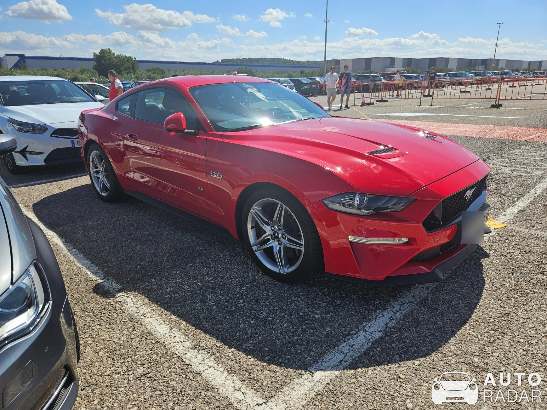 Ford Mustang GT spotted in Cheste, Spain