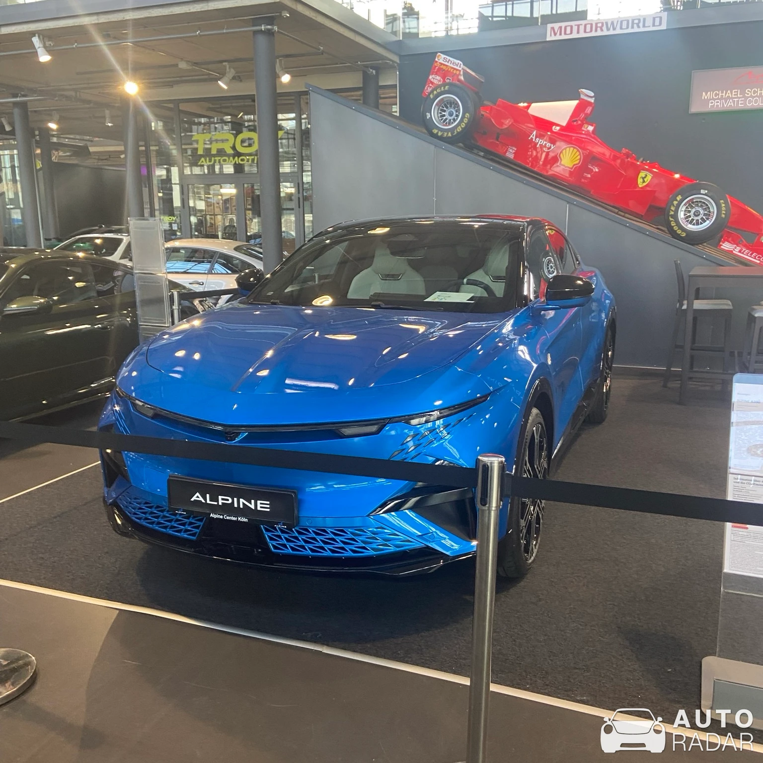 Alpine A390 spotted in Köln, Deutschland