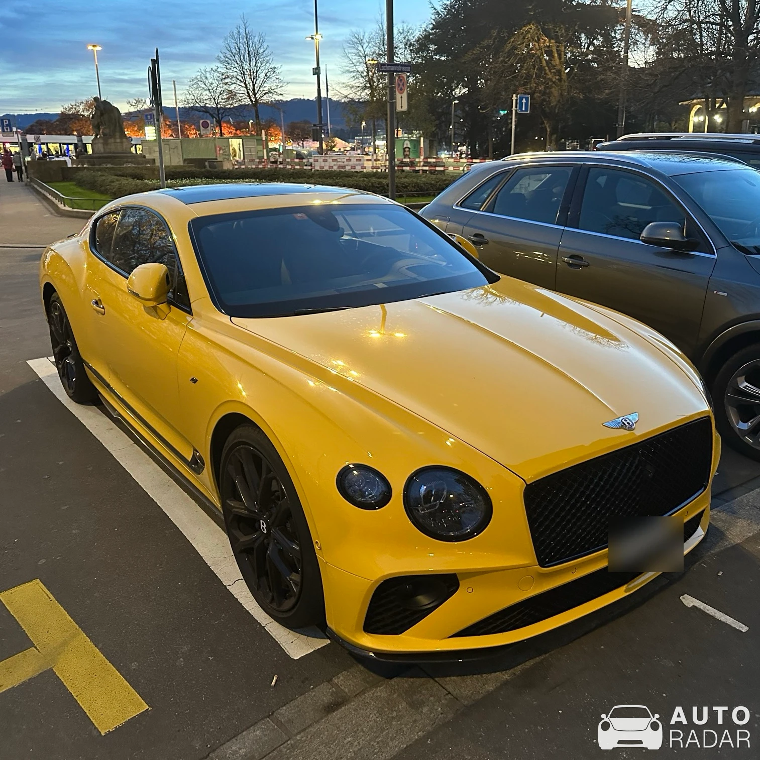 Bentley Continental GT V8 S 2023 spotted in Zürich, Schweiz
