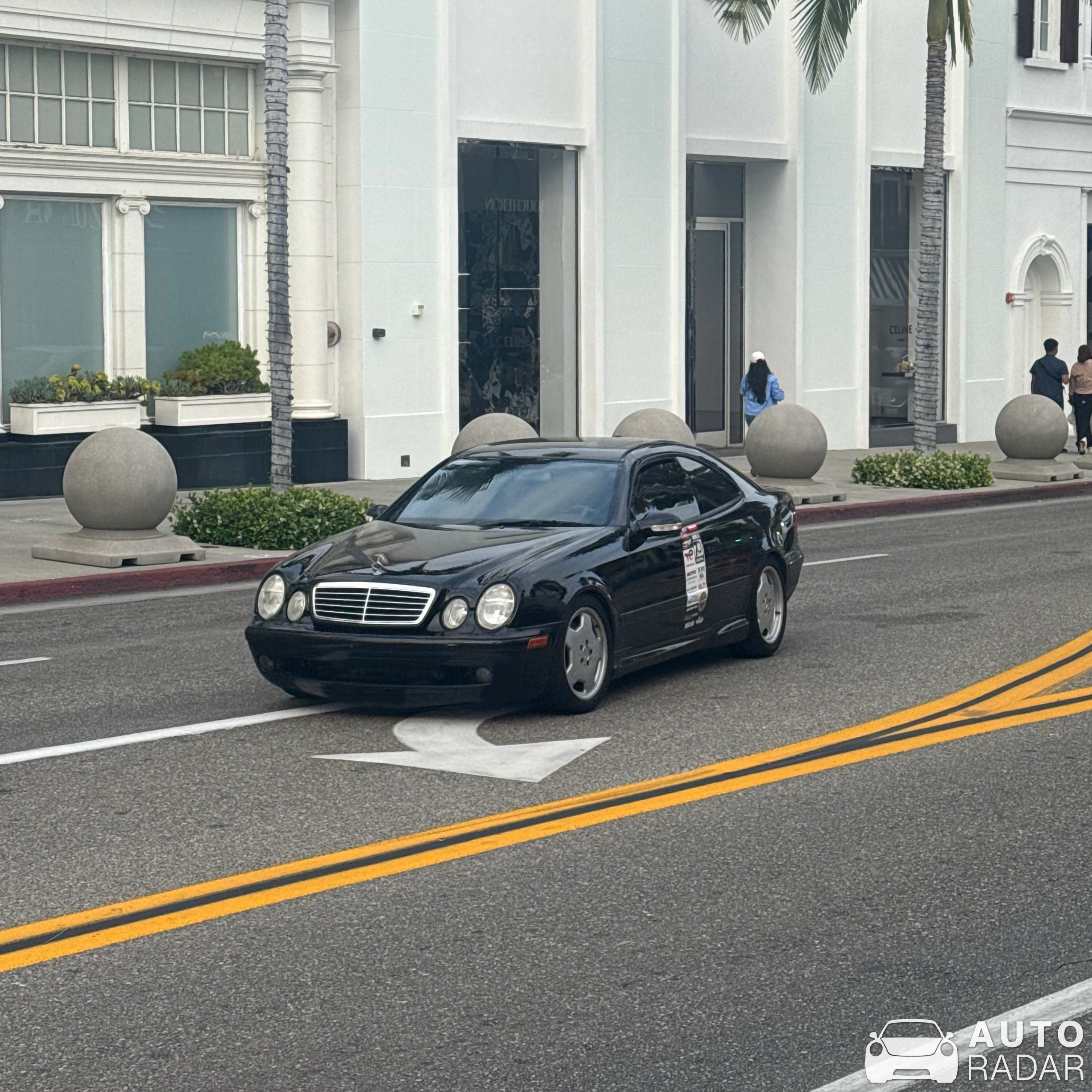 Mercedes-Benz CLK 55 AMG spotted in Beverly Hills