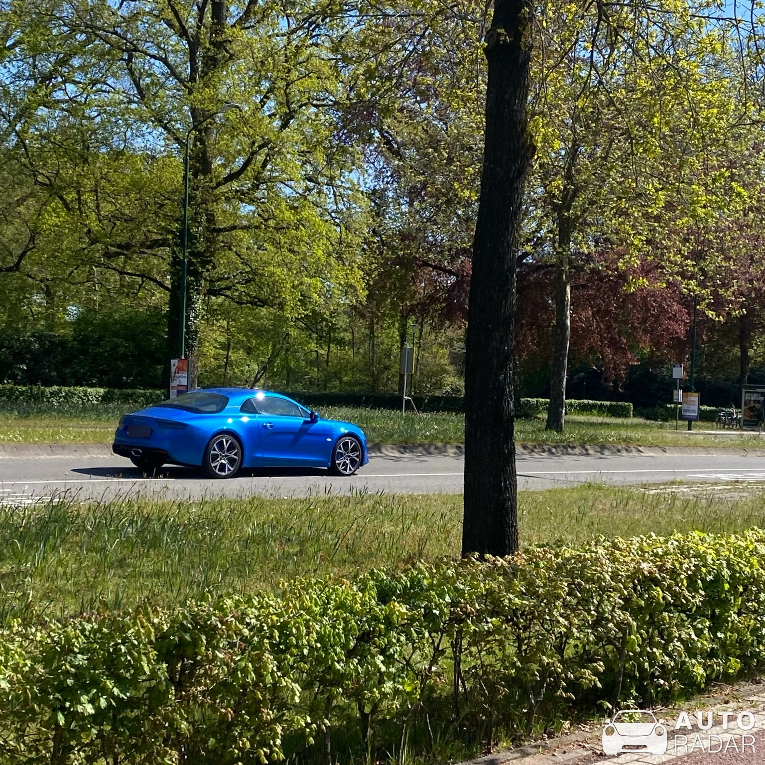 Alpine A110 spotted in Almere