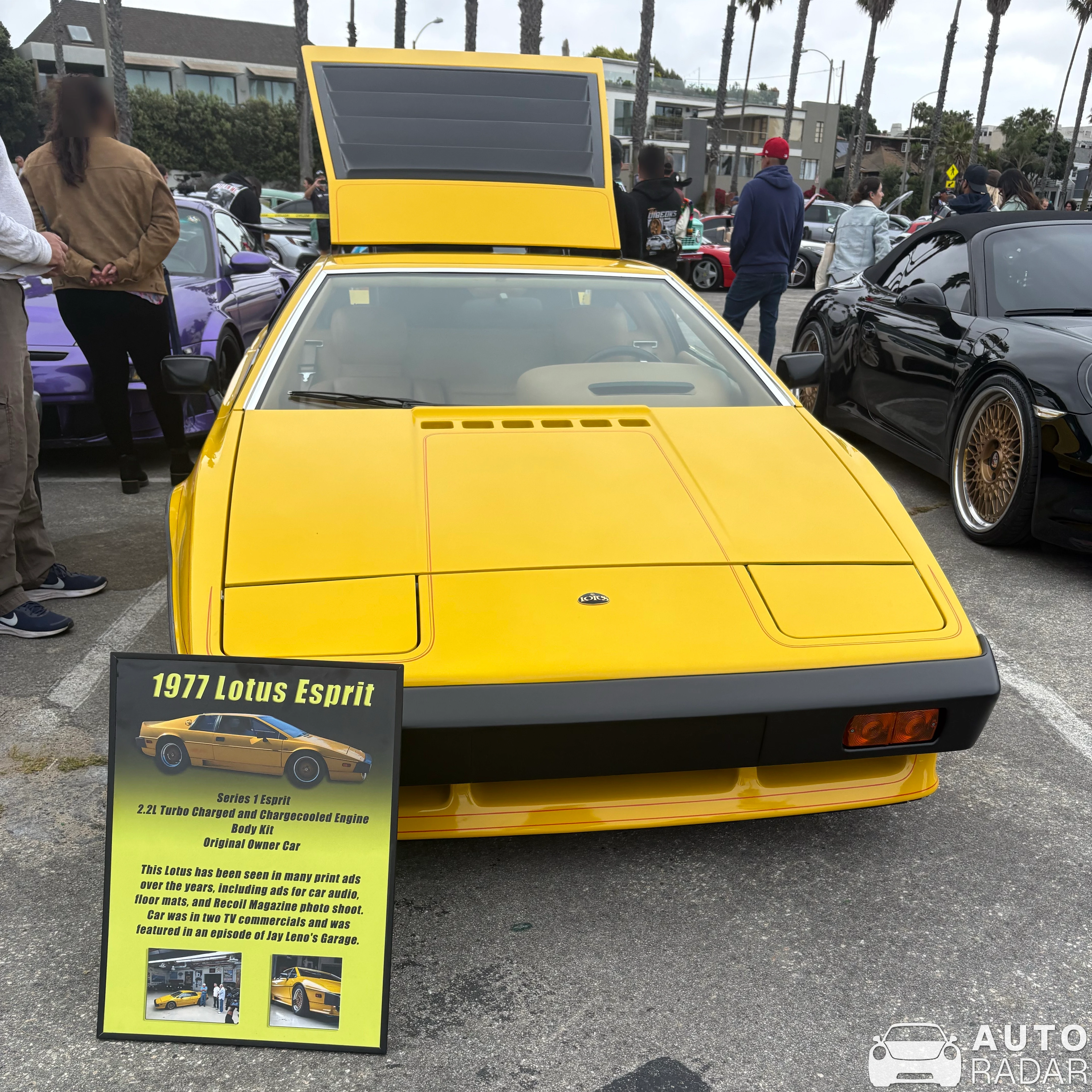 Lotus Esprit S1 spotted in Santa Monica