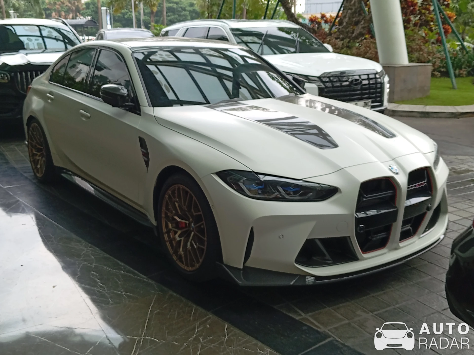 BMW M3 G80 CS spotted in Surabaya, Indonesia