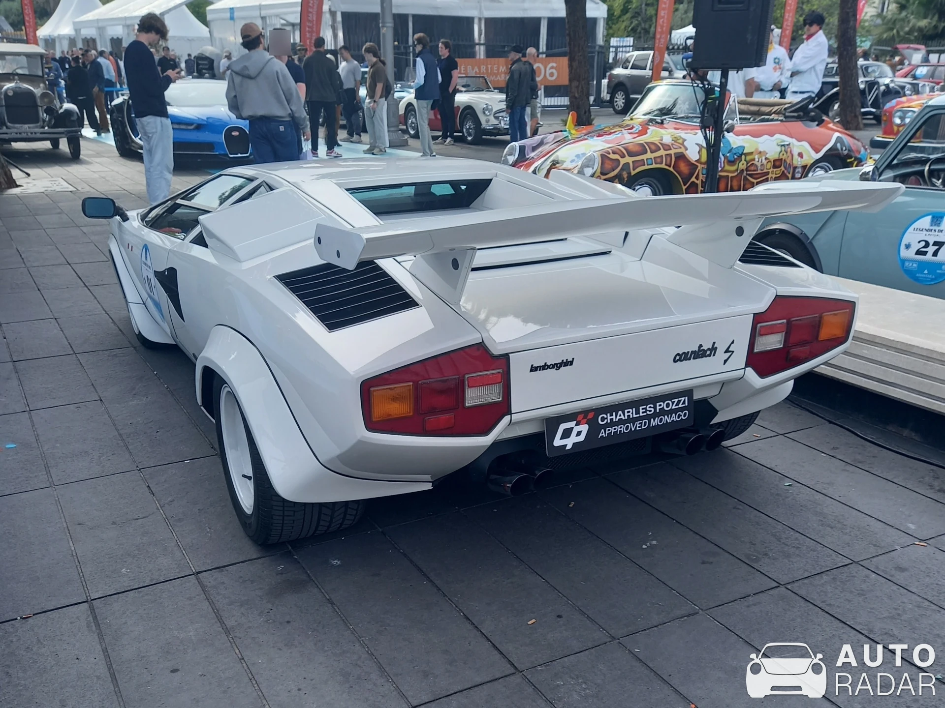 Lamborghini Countach LP400 S spotted in Nice