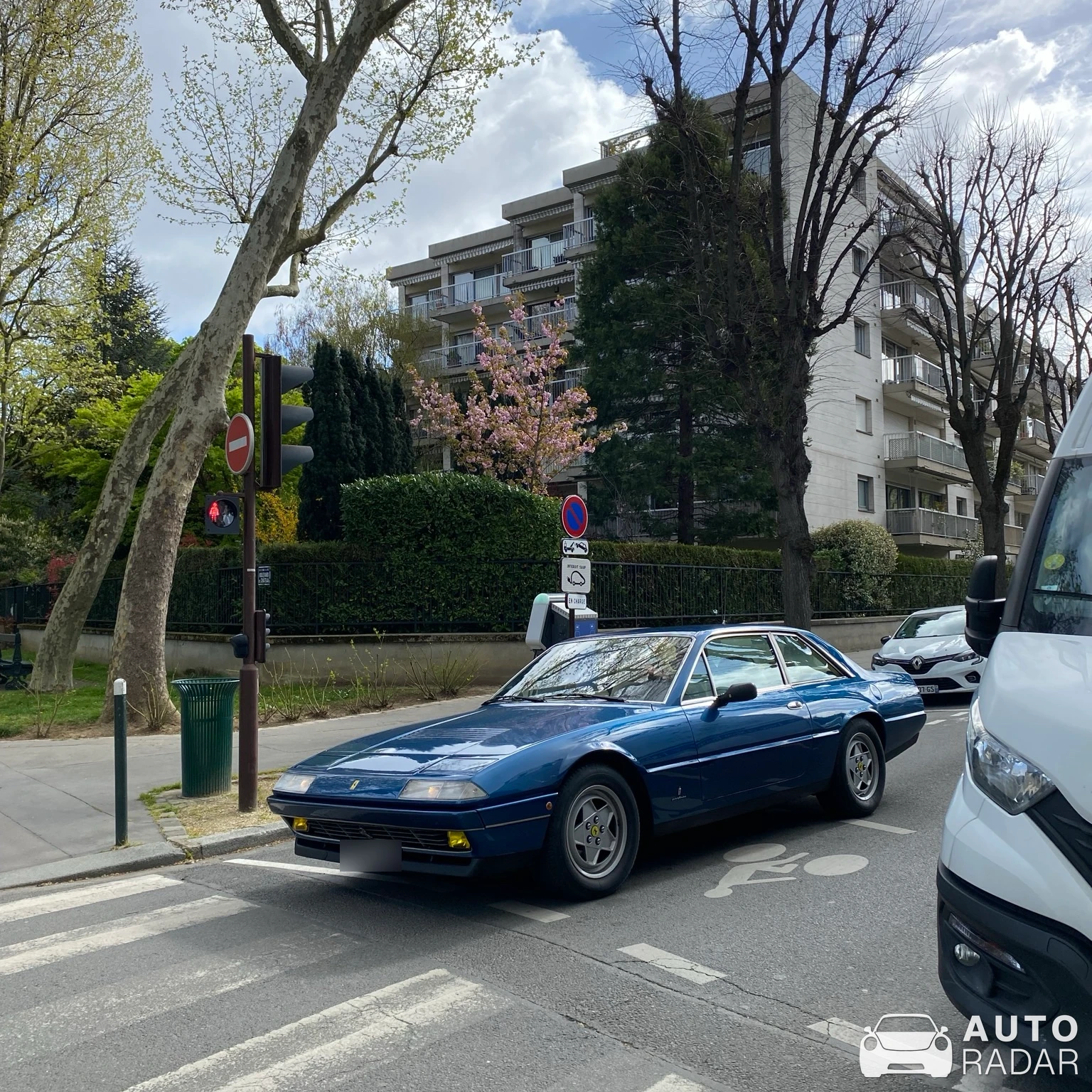 Ferrari 412 spotted in Neuilly-sur-Seine