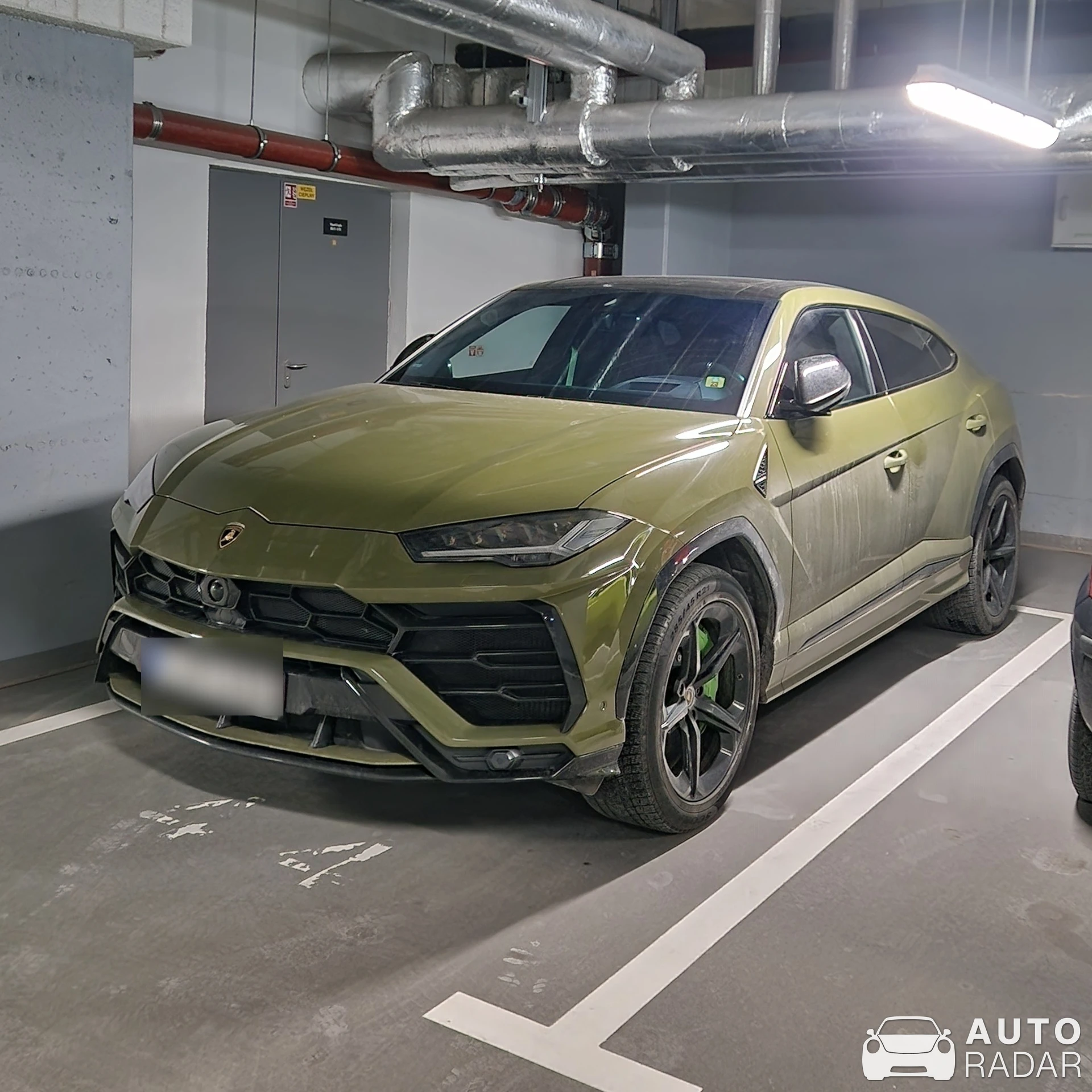 Lamborghini Urus spotted in Warszawa, Poland
