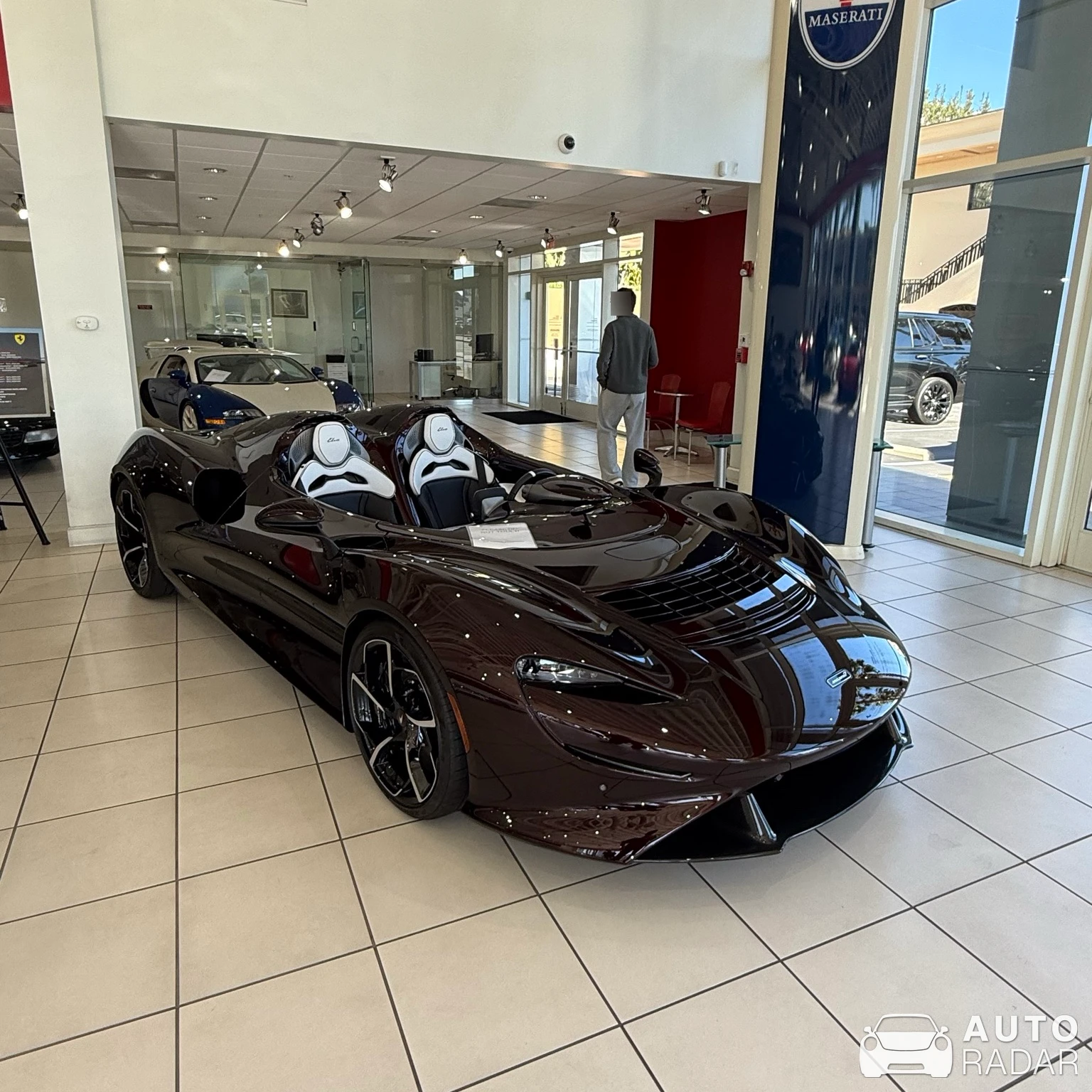 McLaren Elva spotted in Newport Beach, United States