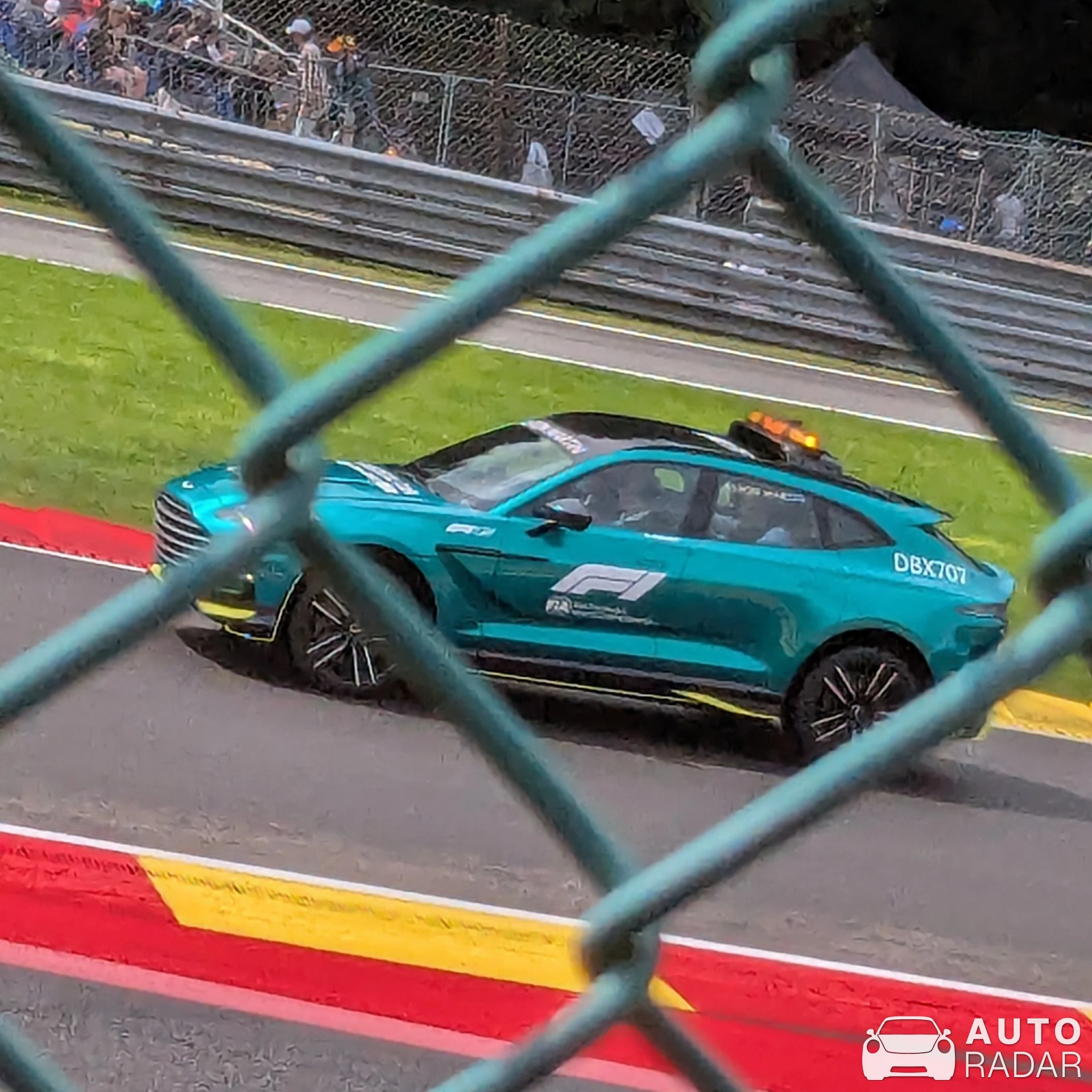 Aston Martin DBX707 Medical Car spotted in Malmedy