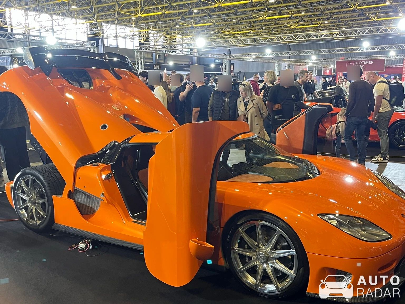 Koenigsegg CCR spotted in Lichtervelde