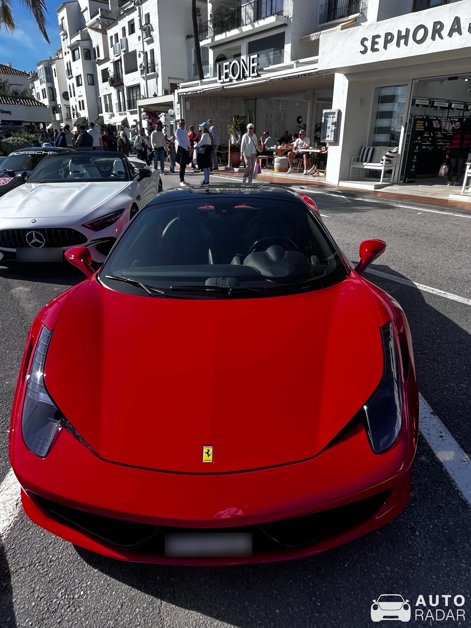 Ferrari 458 Spider spotted in Marbella, España
