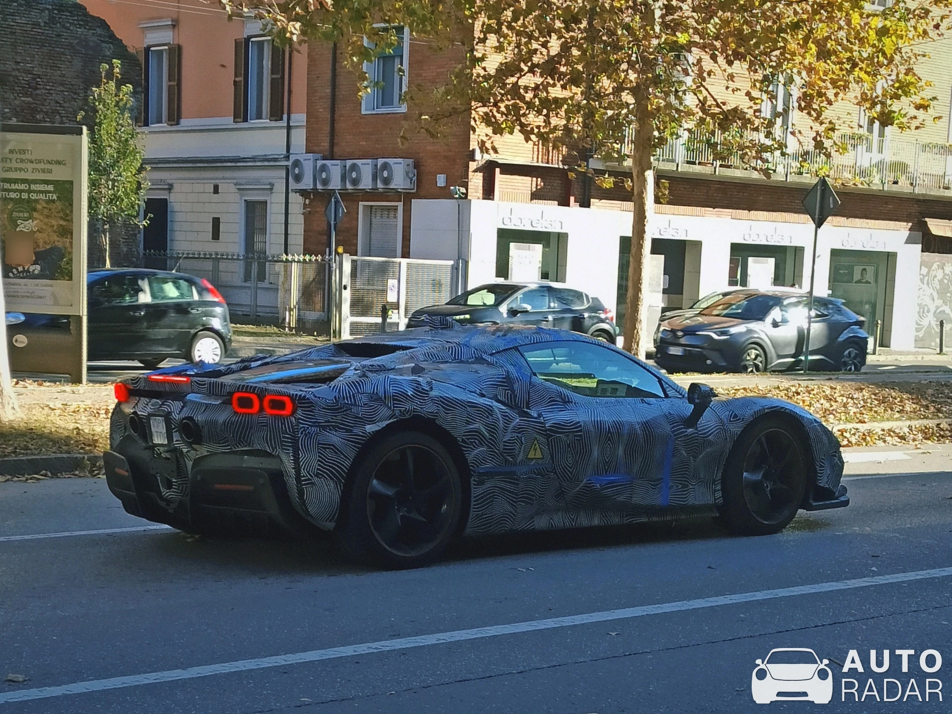 Ferrari SF90 Stradale Mule spotted in Bologna, Italia