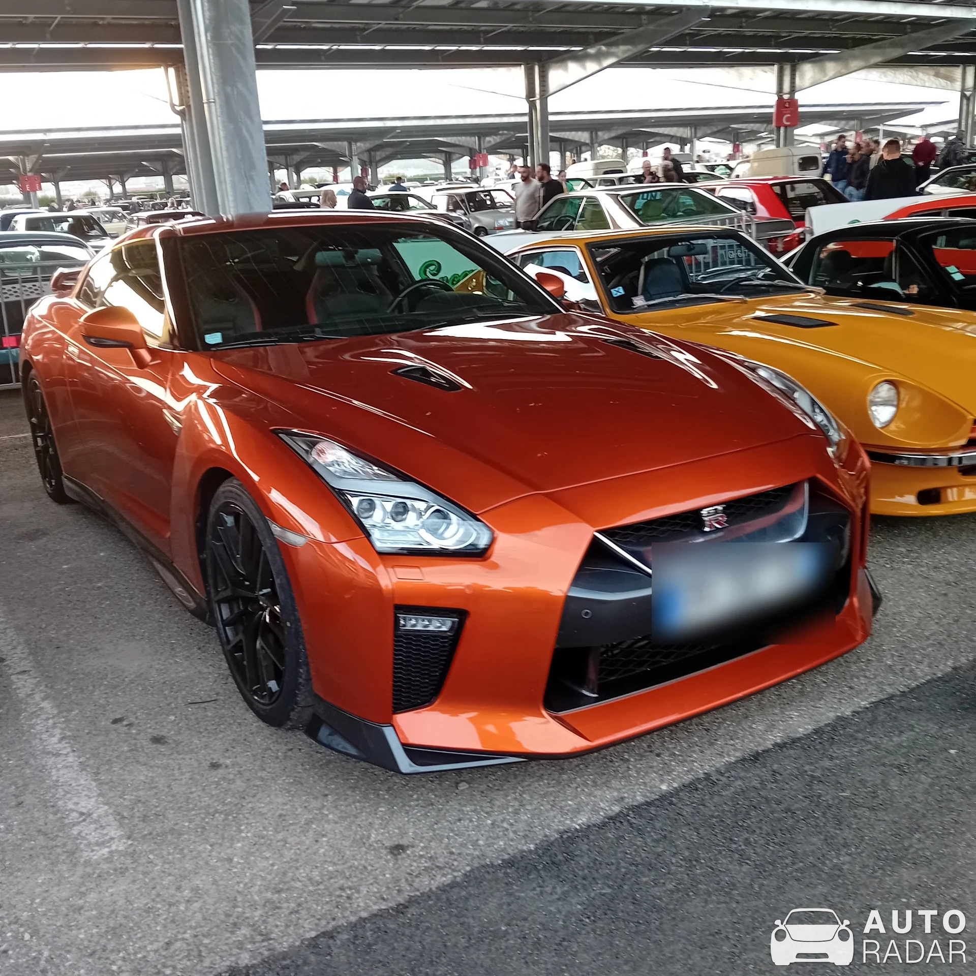 Nissan GT-R R35 spotted in Lyon, France
