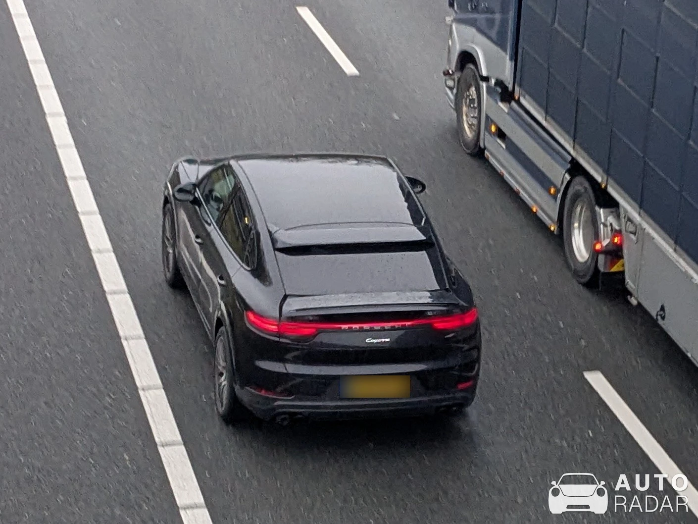 Porsche Cayenne Coupé Turbo E-Hybrid spotted in Hengelo, Netherlands