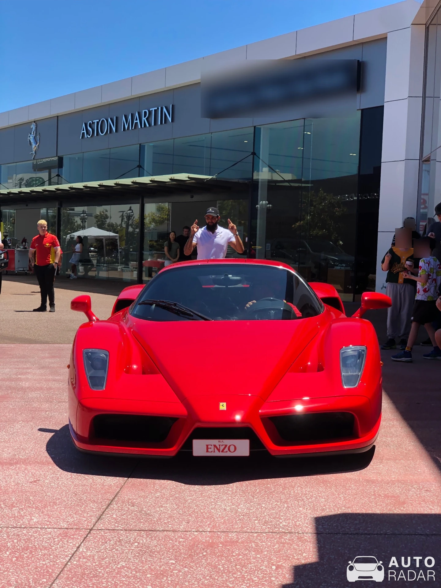 Ferrari Enzo spotted in Osborne Park, Australia