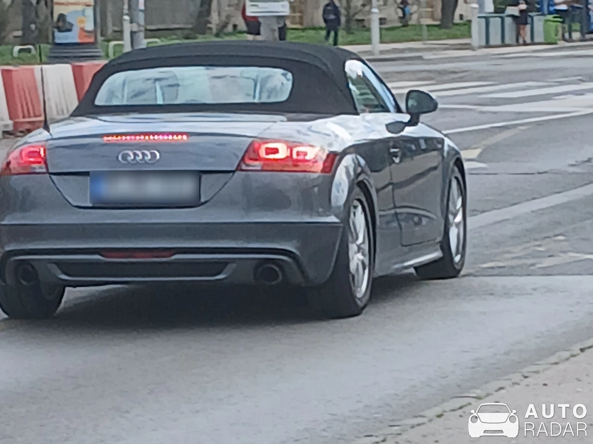 Audi TT Roadster spotted in Budapest