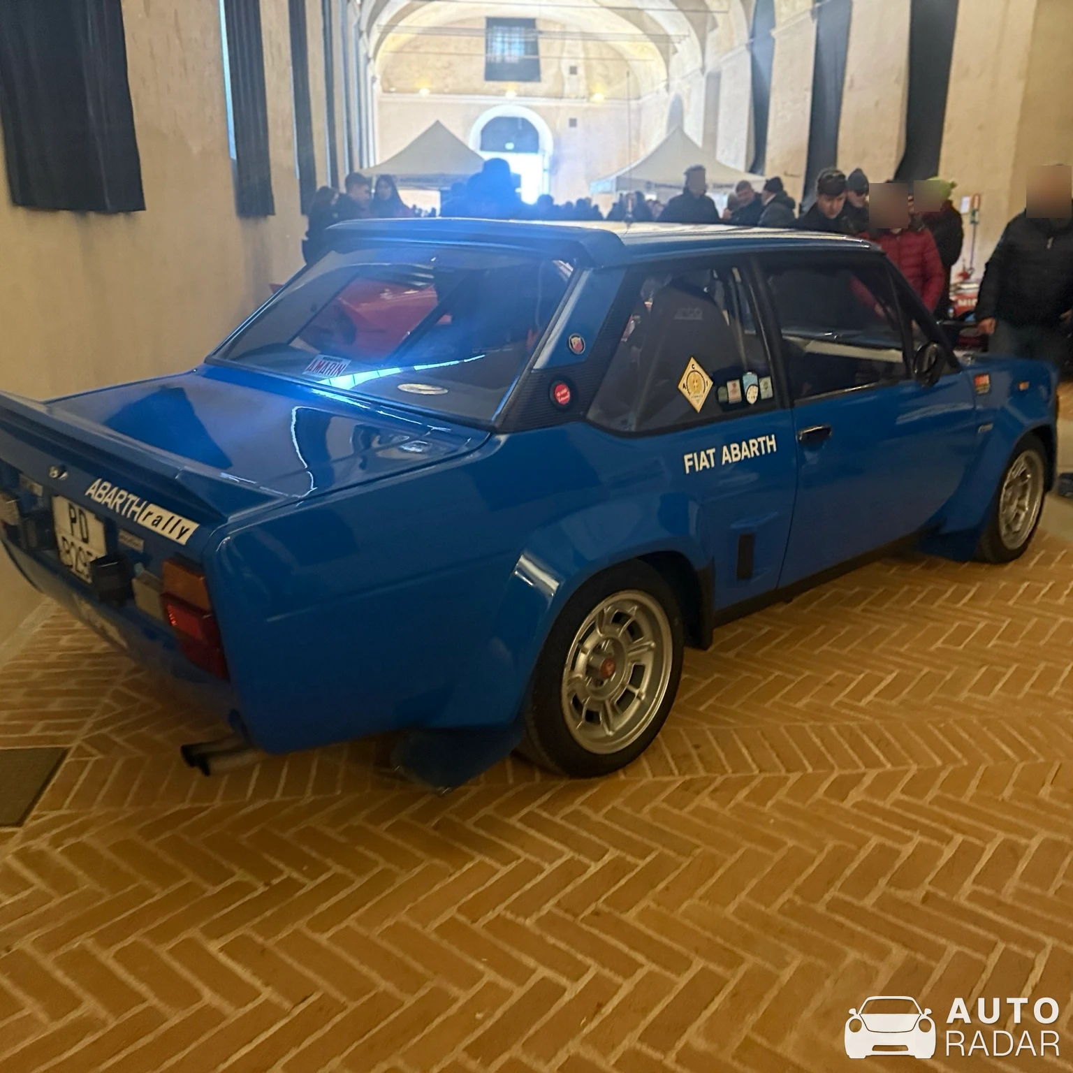 Fiat 131 Abarth Rally spotted in Stupinigi