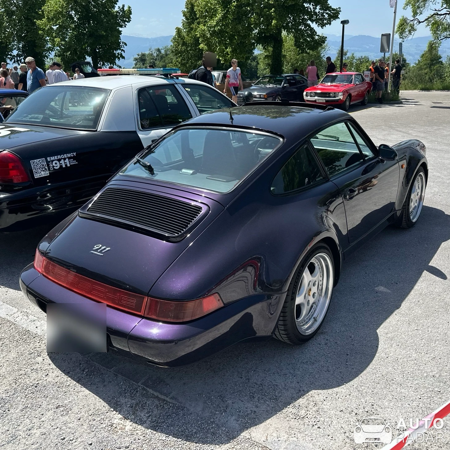 Porsche 964 Carrera 4 30th Anniverary spotted in Dürnten