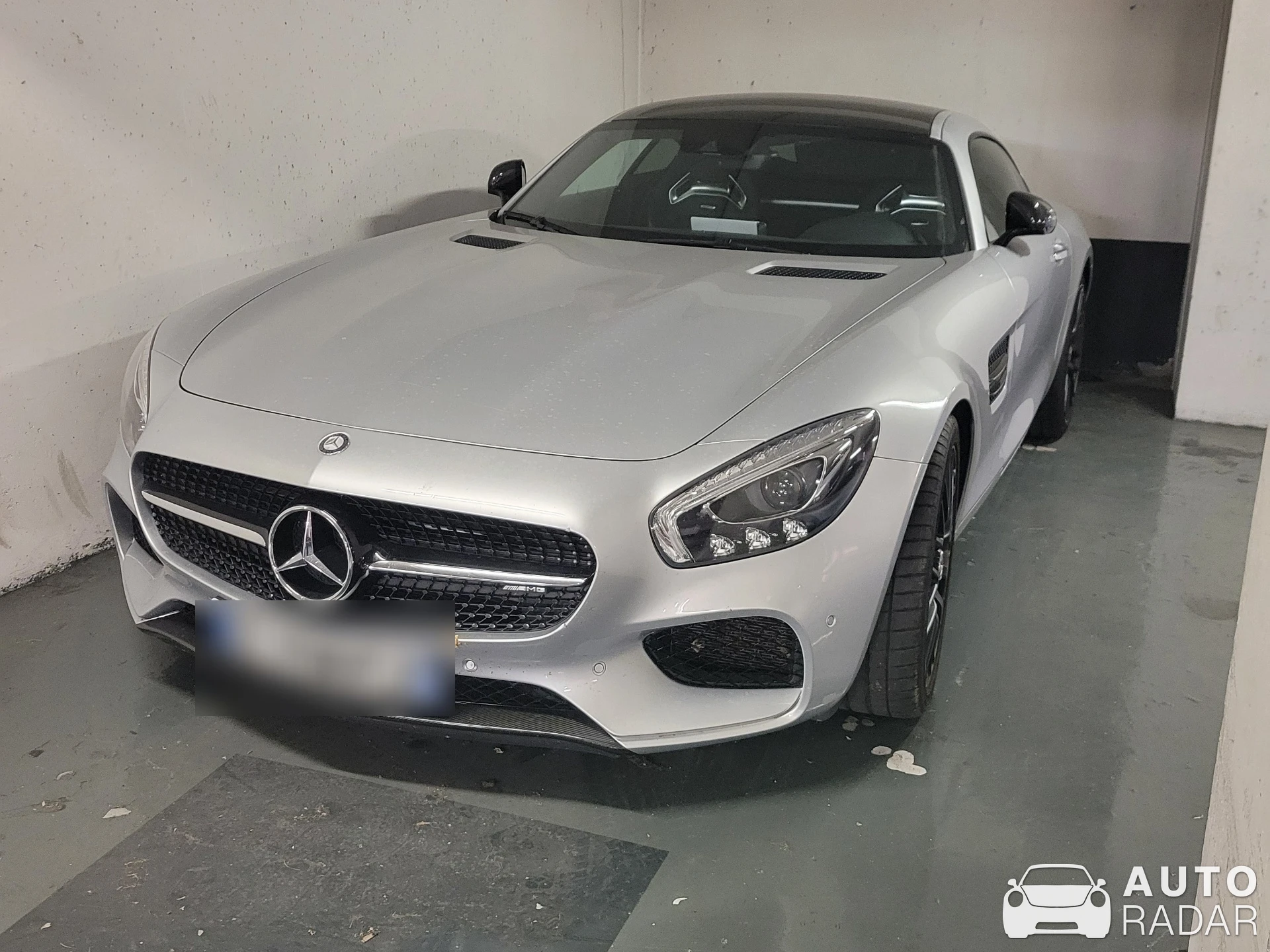 Mercedes-AMG GT C190 spotted in Marseille, France