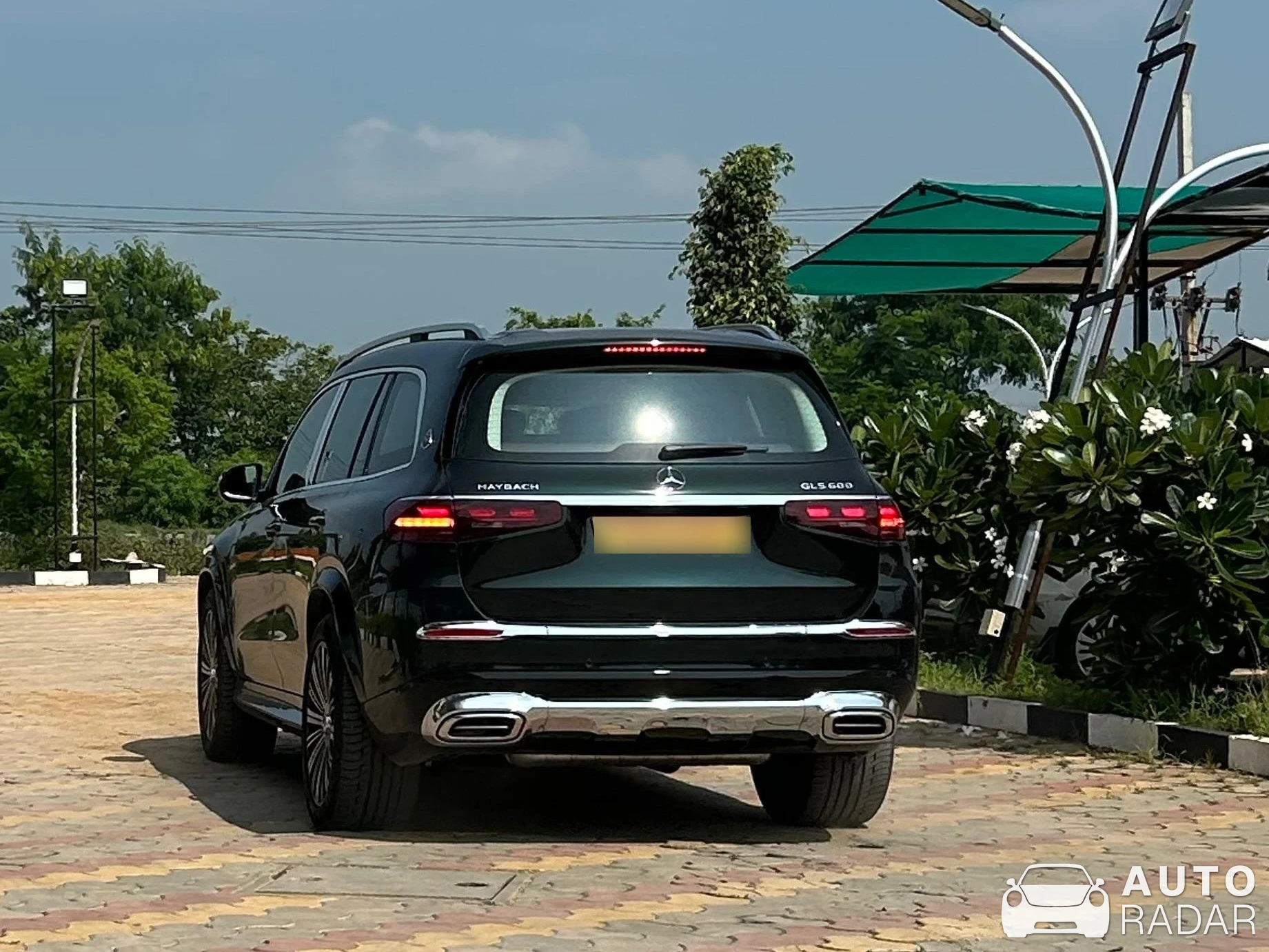 Mercedes-Maybach GLS 600 spotted in Hyderabad