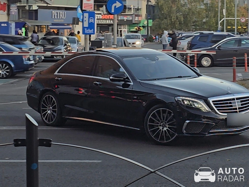 Mercedes-Benz S 63 AMG W222 spotted in Râmnicu Vâlcea, Romania