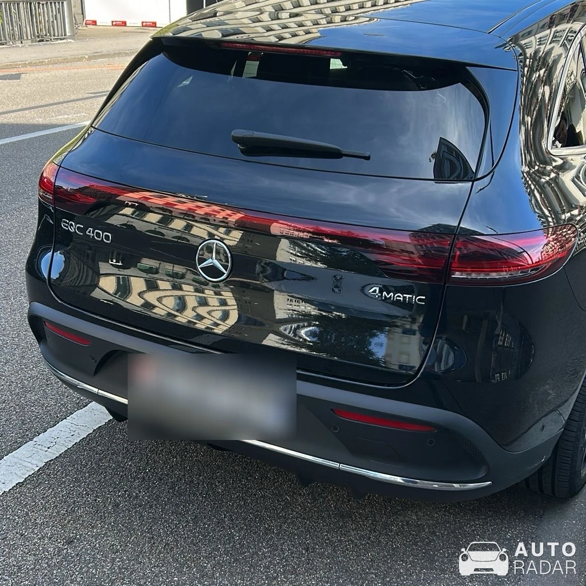 Mercedes-Benz EQC spotted in Greenwich