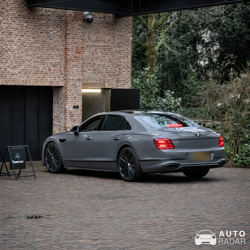 Bentley Flying Spur V8 S Black Edition spotted in Antwerpen