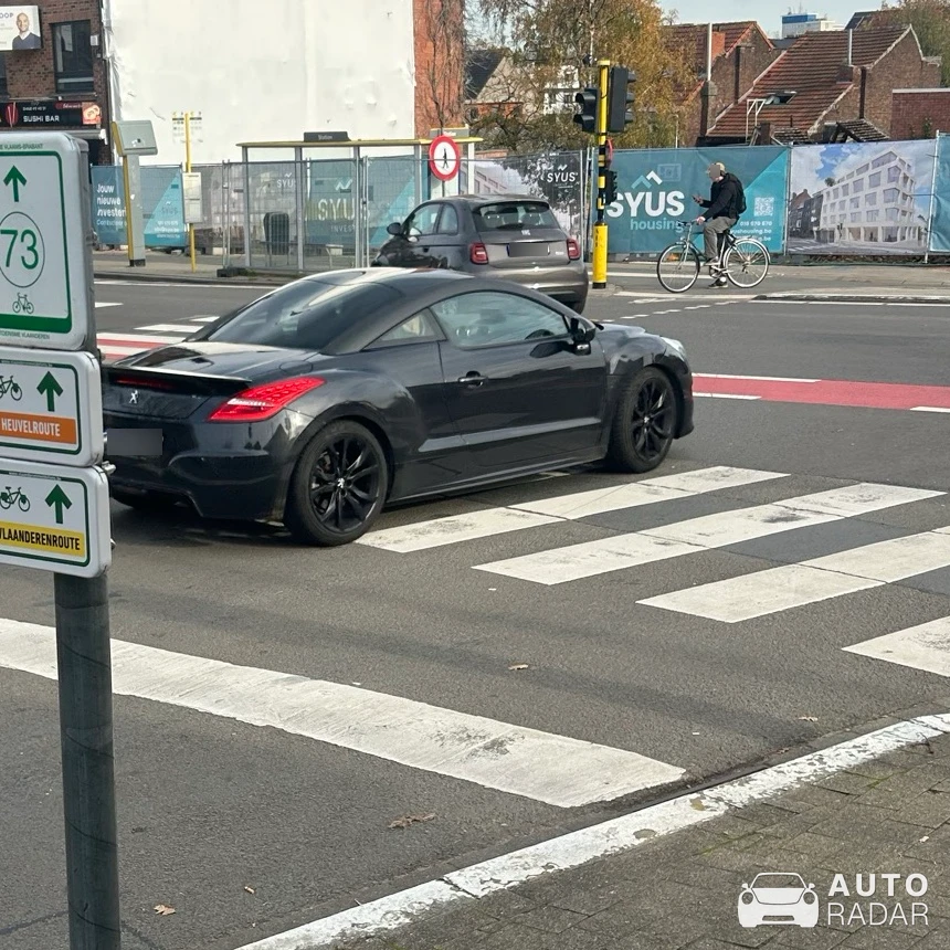 Peugeot RCZ-R spotted in Leuven