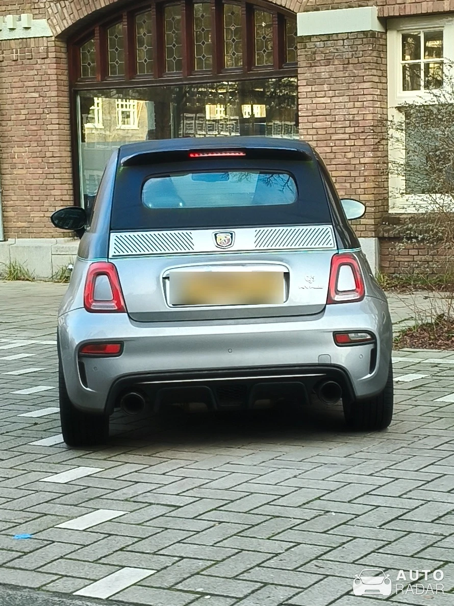 Abarth 695C Rivale spotted in Amsterdam