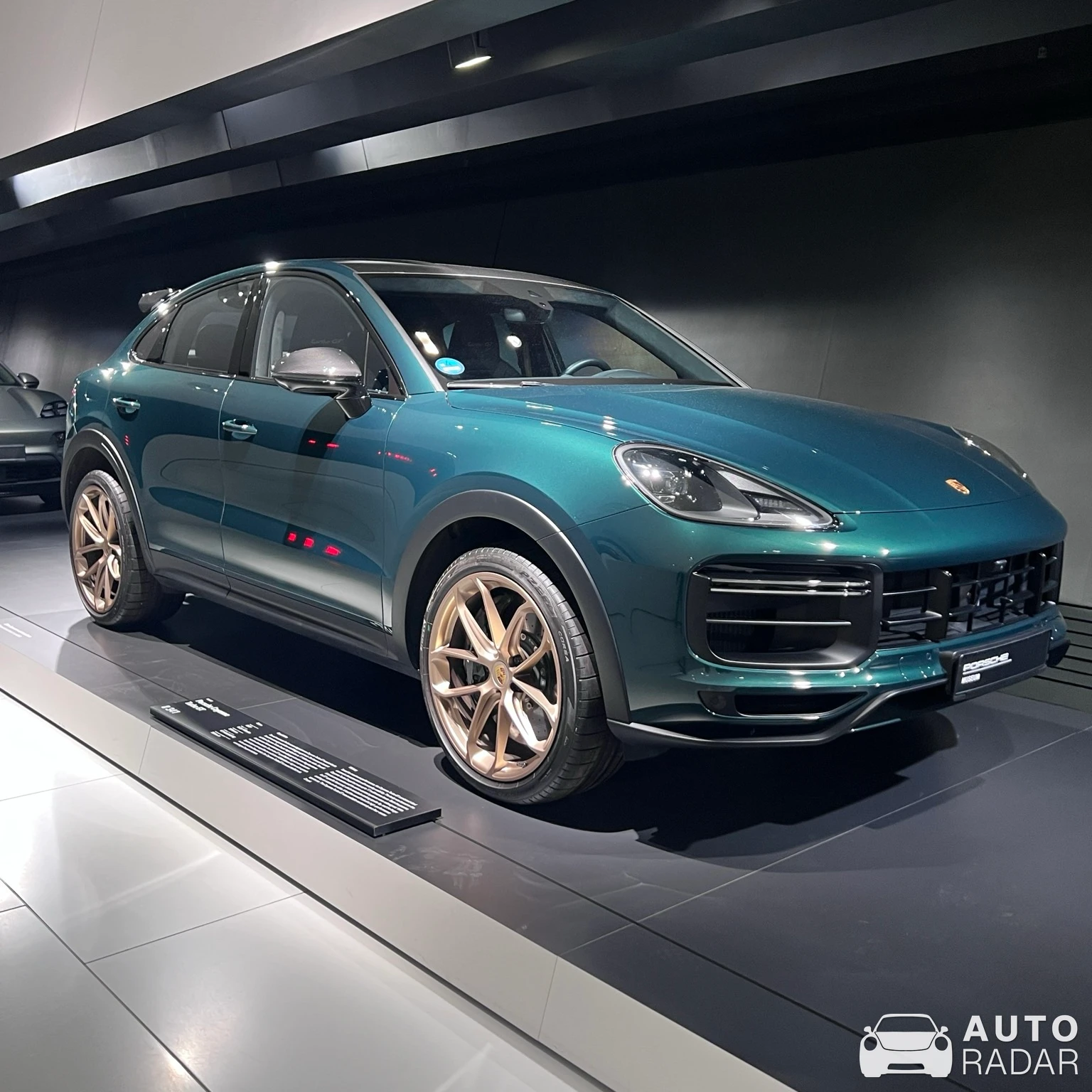 Porsche Cayenne Coupé Turbo GT spotted in Stuttgart, Deutschland