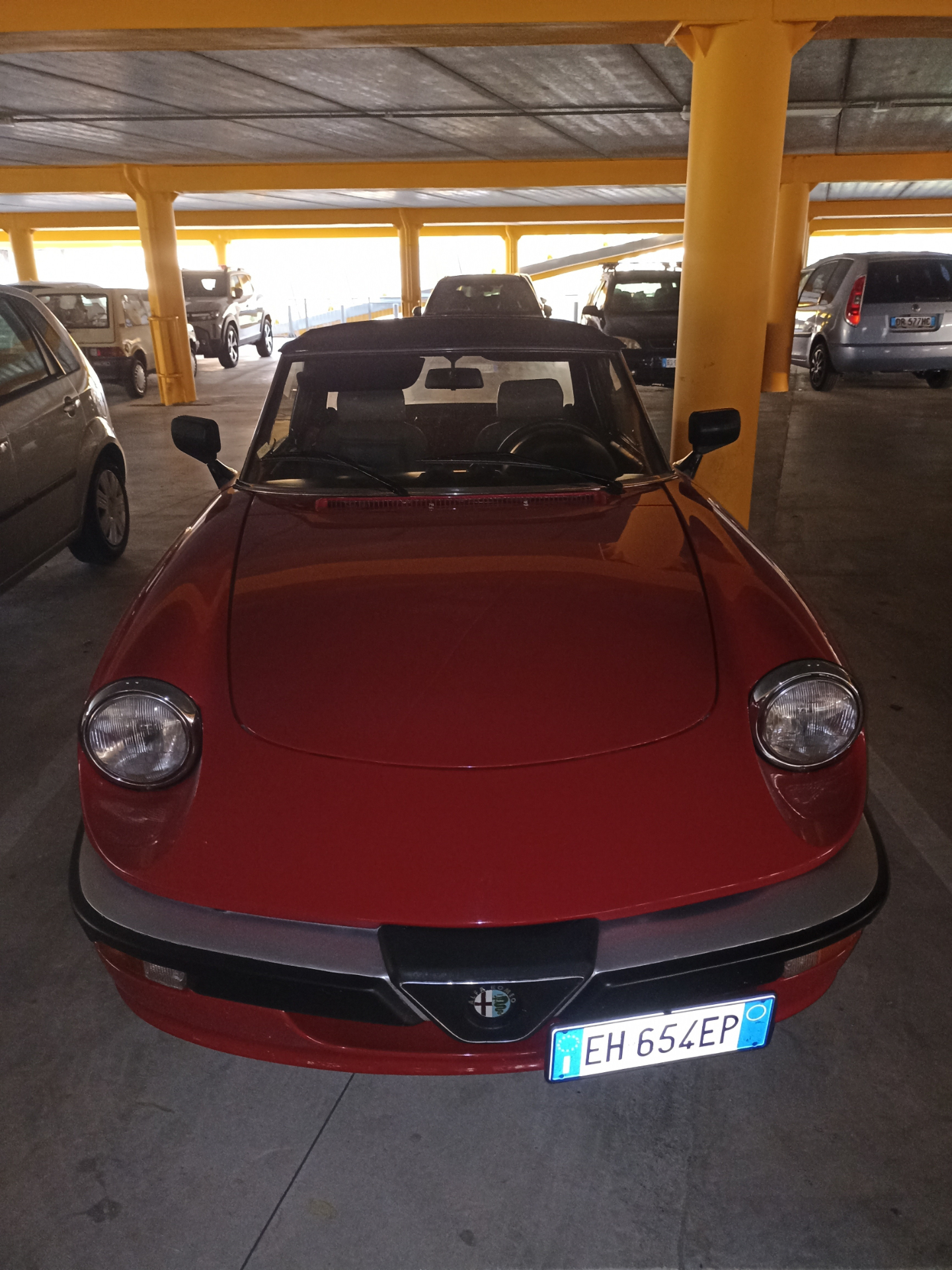 Alfa Romeo Spider Aerodinamica