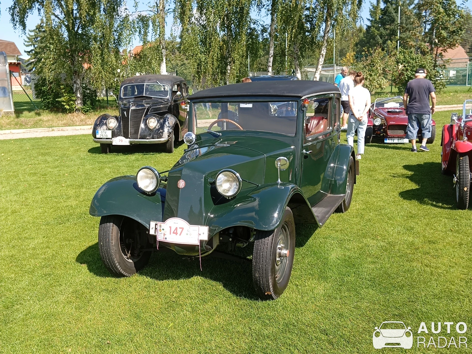 Tatra 57A spotted in Jíloviště