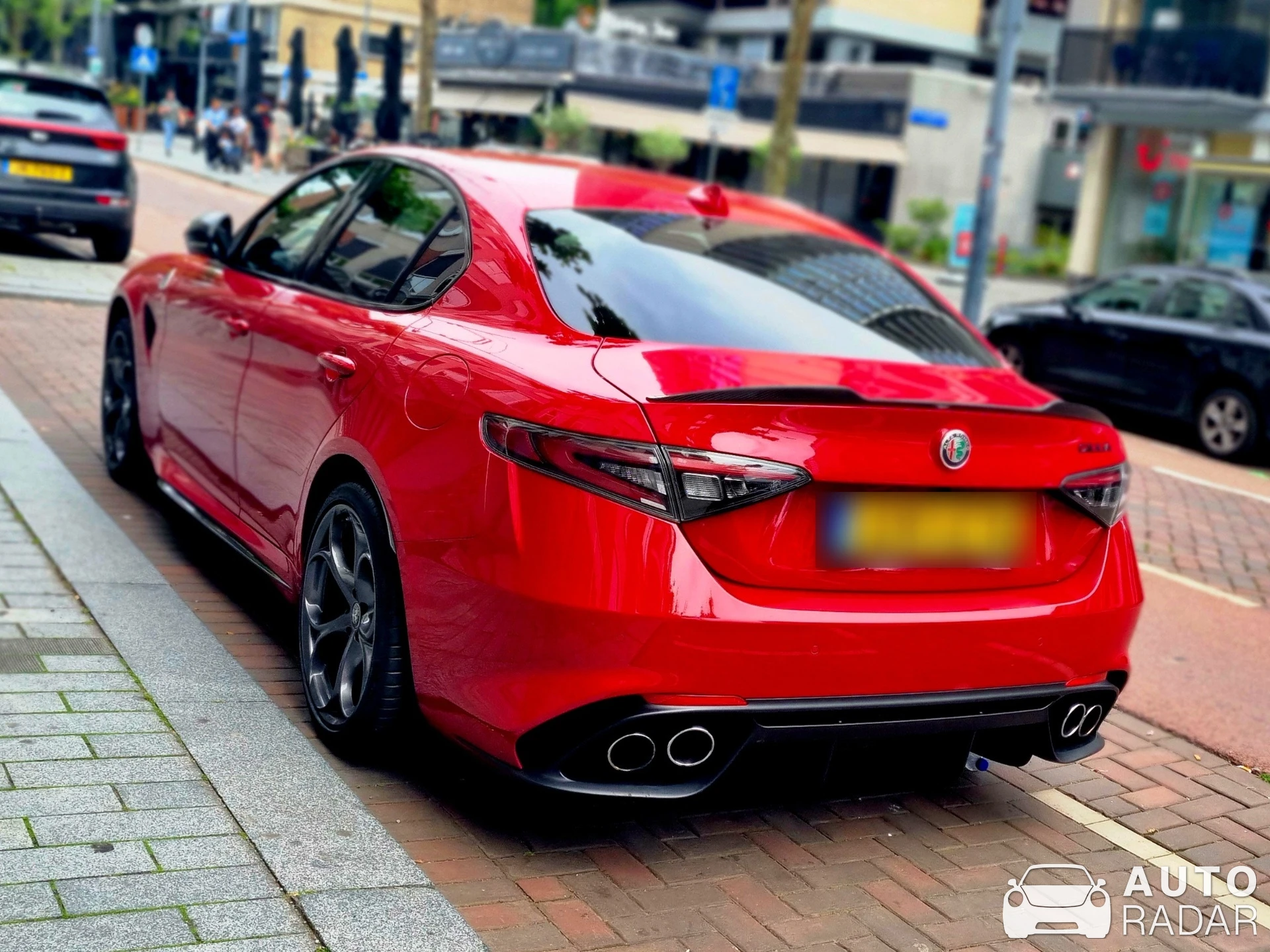 Alfa Romeo Giulia Quadrifoglio 2020 spotted in Rotterdam